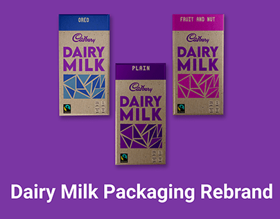 Dairy Milk Packaging Rebrand