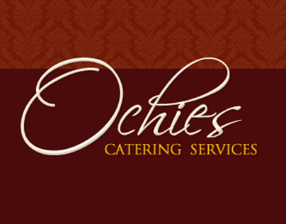Ochie's Catering Services Logo and Website