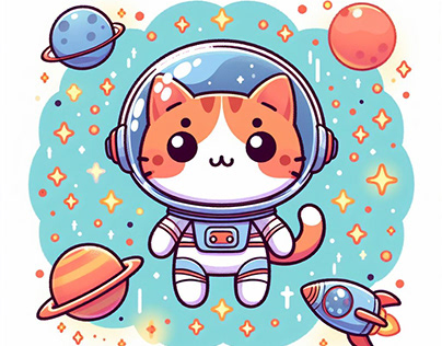 Gato astronauta