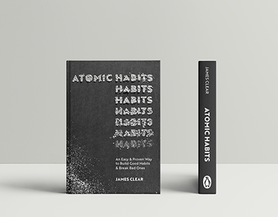 Atomic Habits: Typophoto Book Cover (unaffiliated)