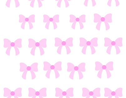 Repeated print bow