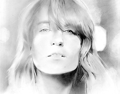 Graphite Portrait - Florence Welch