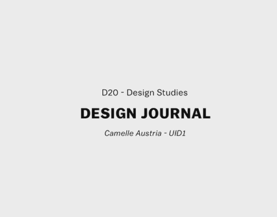 D20 Design Jounal
