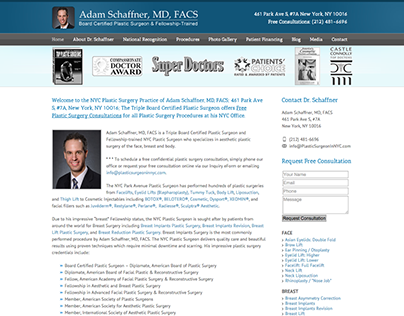 Adam Schaffner, MD, FACS - Plastic Surgeon