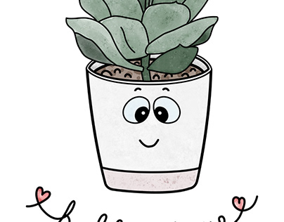 Hello There, the Happy Succulent