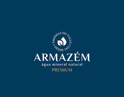Armazém Premium Mineral Water - Packaging and Branding
