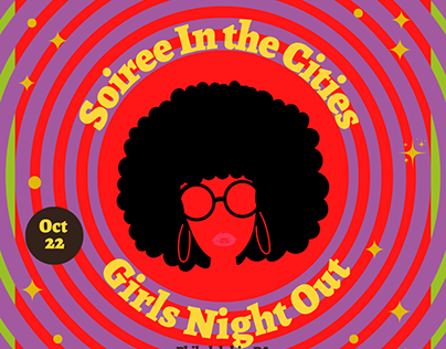 Girls Night Out Poster, Flyer, Brochure