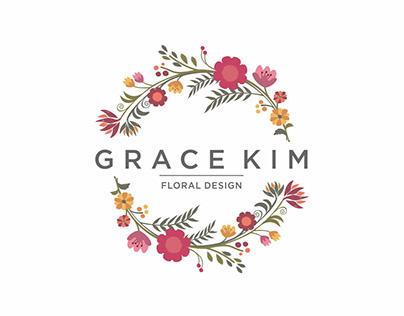 GRACE KIM logo design