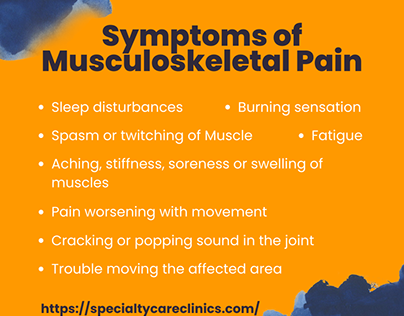 Musculoskeletal Pain - Causes, Symptoms and Treatment