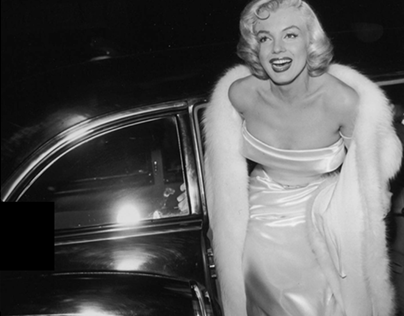 Depiction of Marylin monroe in different time periods