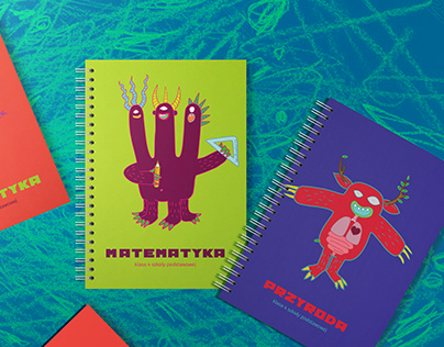School made fun - primary school workbooks design