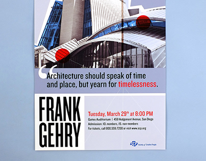 Frank Gehry Poster