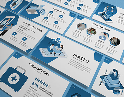 Masto – Medical Apps Presentation Template