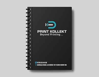 Print Kollekt Notebook ( Mockup)