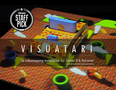 VISUATARI | 3d Video Mapping Installation