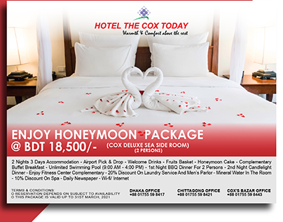 Hotel Winter Honeymoon Package Facebook Post