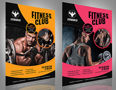 Gym & Fitness Flyer - Vol5