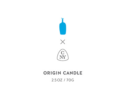 Cavern New York for Blue Bottle Origin Candle