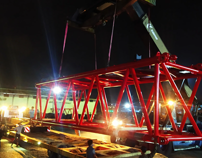Released a batch of 1250-ton crawler cranes