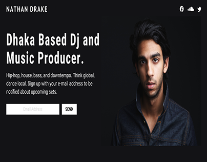 Music Website Demo