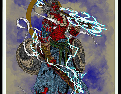 Raijin, God of Thunder