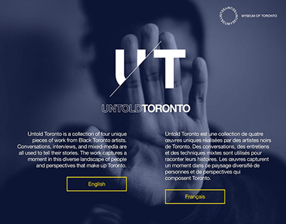 Untold Toronto Microsite