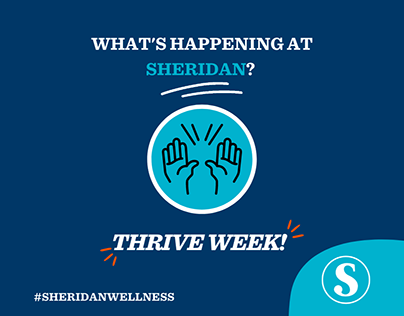 Thrive Week | Sheridan College | 2020