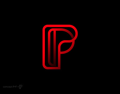 P+F Latter Logo.....