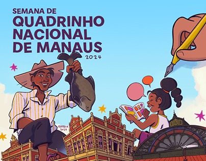 Ilustração l Semana de Quadrinhos de Manaus