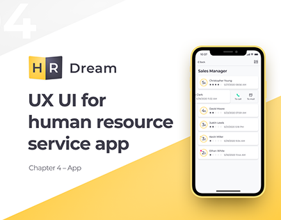 HR Dream – 04 UX/UI App