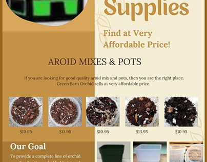 Aroid Pots and Supplies