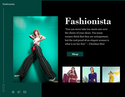 Fashion Website Animated