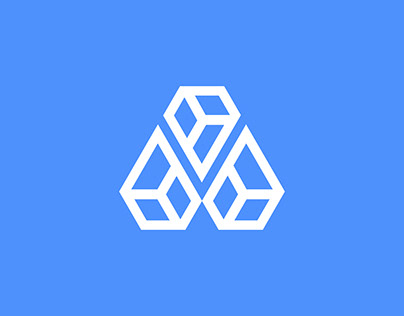 Crypto Diamond Logo for cryptocurrency marketplace