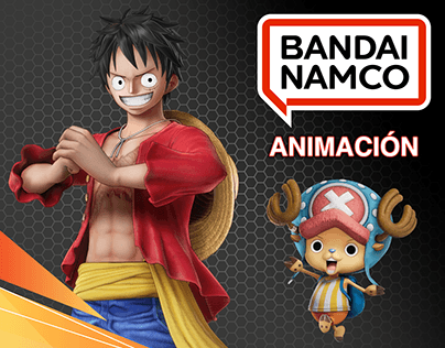Posteos animados Bandai Namco LATAM Y Brasil