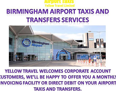 Birmingham Airport Taxis and Transfers Service