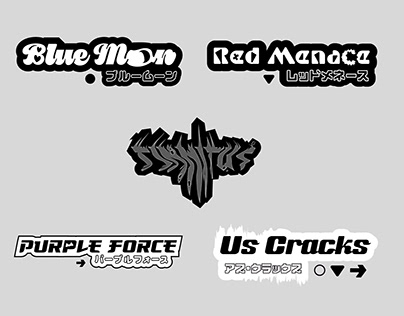 CyberPunk band logos