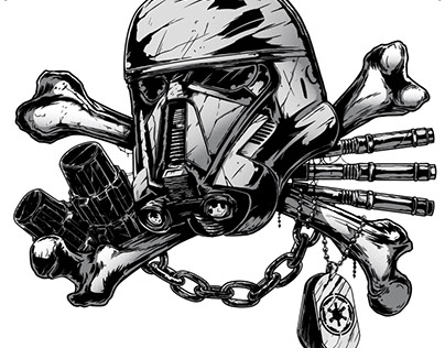 Star Wars - Rogue One Death Trooper Artwork