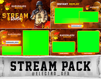 STREAM PACK 2024 , GRAPHICS FOR STREAMERS, YT ELEMENTS