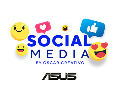 Social media Asus By Oscar creativo