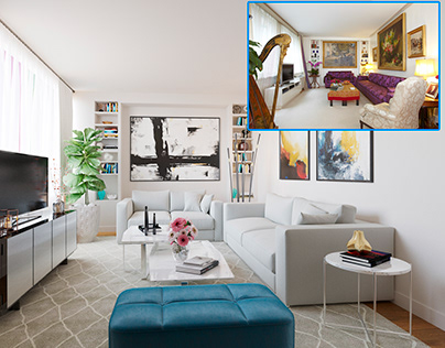 Virtual Staging Before & After