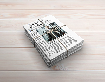 Newspaper design/Дизайн газеты