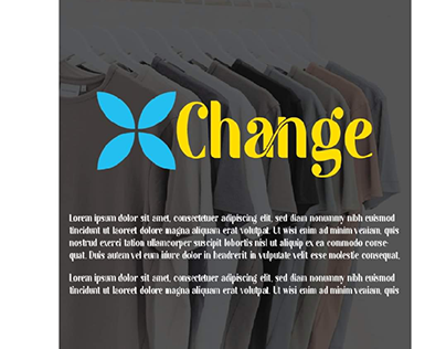 Xchange Logo / Garments Fashion Brand