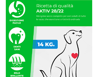the design of pet food labels