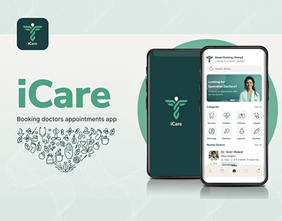 iCare Booking doctors appointments mobile application