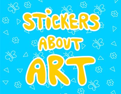 STICKERS ABOUT ART