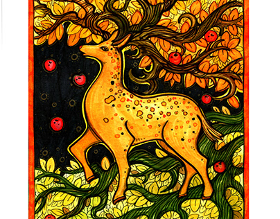 Эйктюрнир— в скандинавской мифологии — волшебный олень.