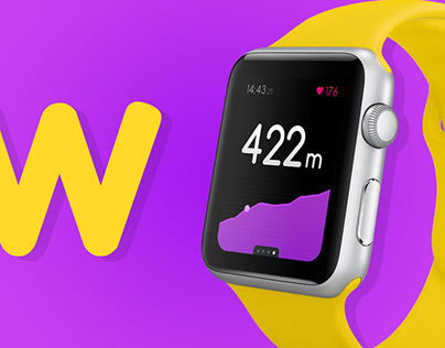 Woospo (UX/UI design for a sport watch app)