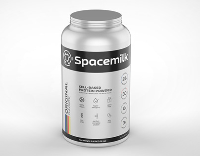 Spacemilk Packaging Design