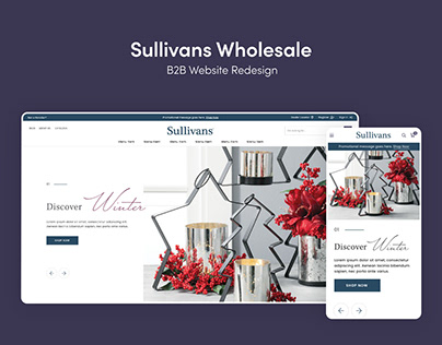 Sullivans Website Redesign