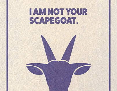 I Am Not Your Scapegoat. 🐐